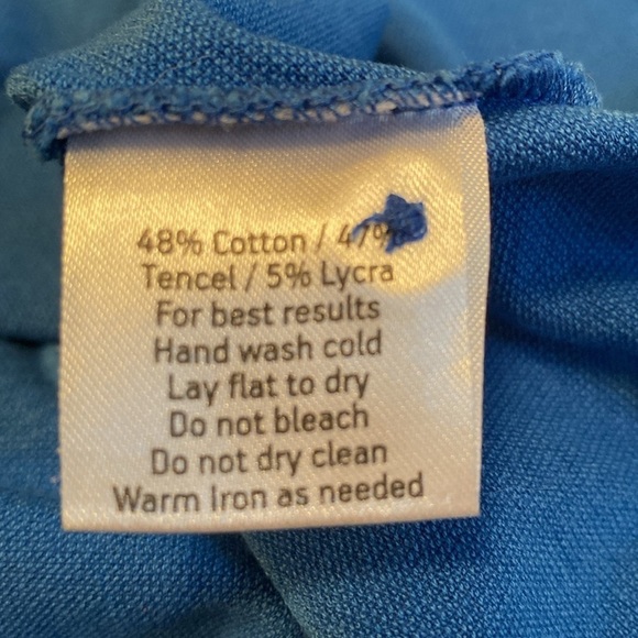 Peter Millar Collection Cotton Tencel Blend Perfect Pique Polo Shirt Blue 2XL - Picture 6 of 6